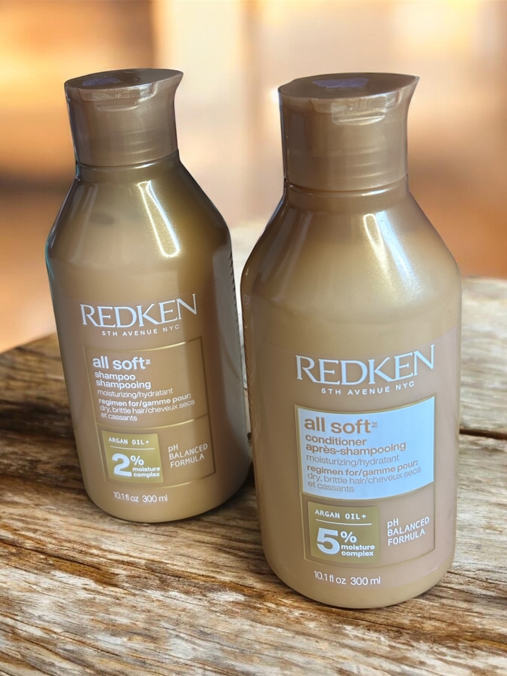 Redken All Soft Shampoo & Conditioner Set - Gold